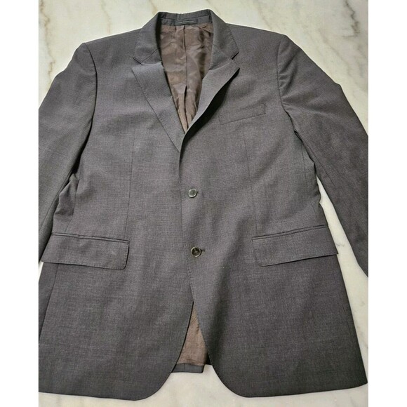 HUGO BOSS Blazer Jacket, Size 46R, REDA, Woven In Italy.